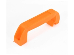 Novo Puxador Retangular De Plástico Lon0167 5, 1de Comprimento, Confiável, Para Gaveta Ou Porta, Nas Cores Laranja E