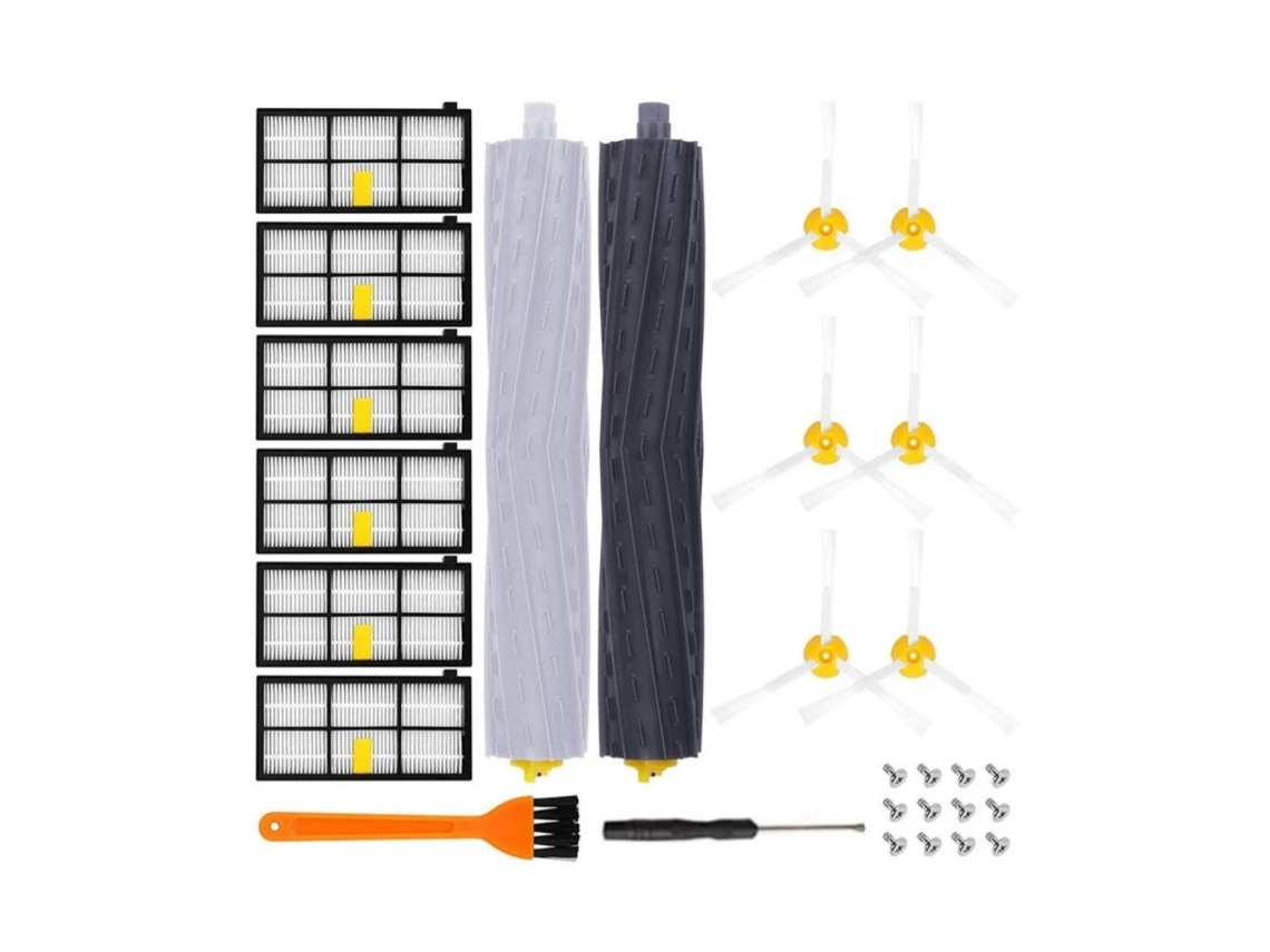 Kit Acessórios De Substituição Para Irobot Roomba Séries 800 E 900 (14 Peças) Cuich