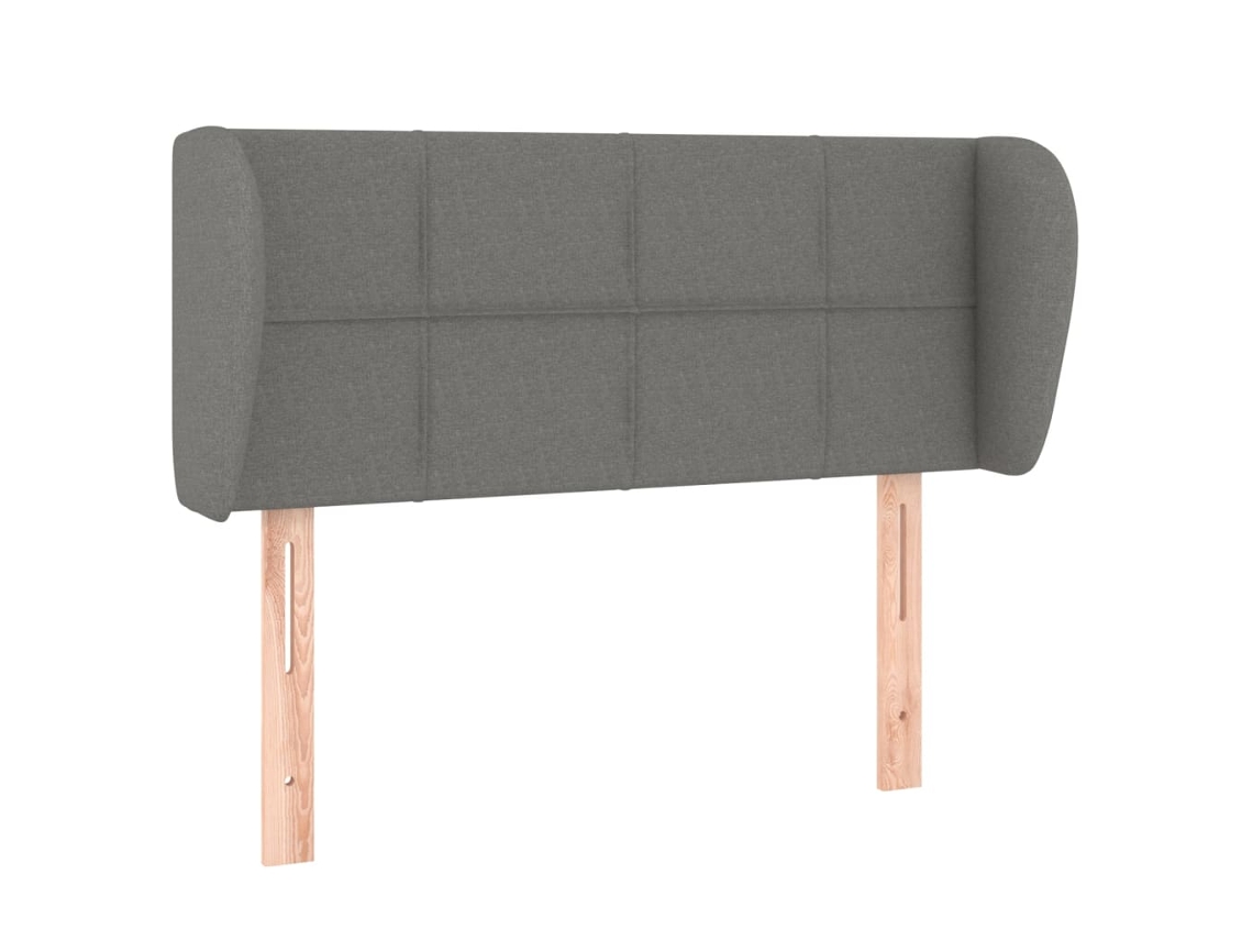 Headboard, Headboards Vidaxl Cinzeto Tecido (103 X 23 X 78/88 Cm)
