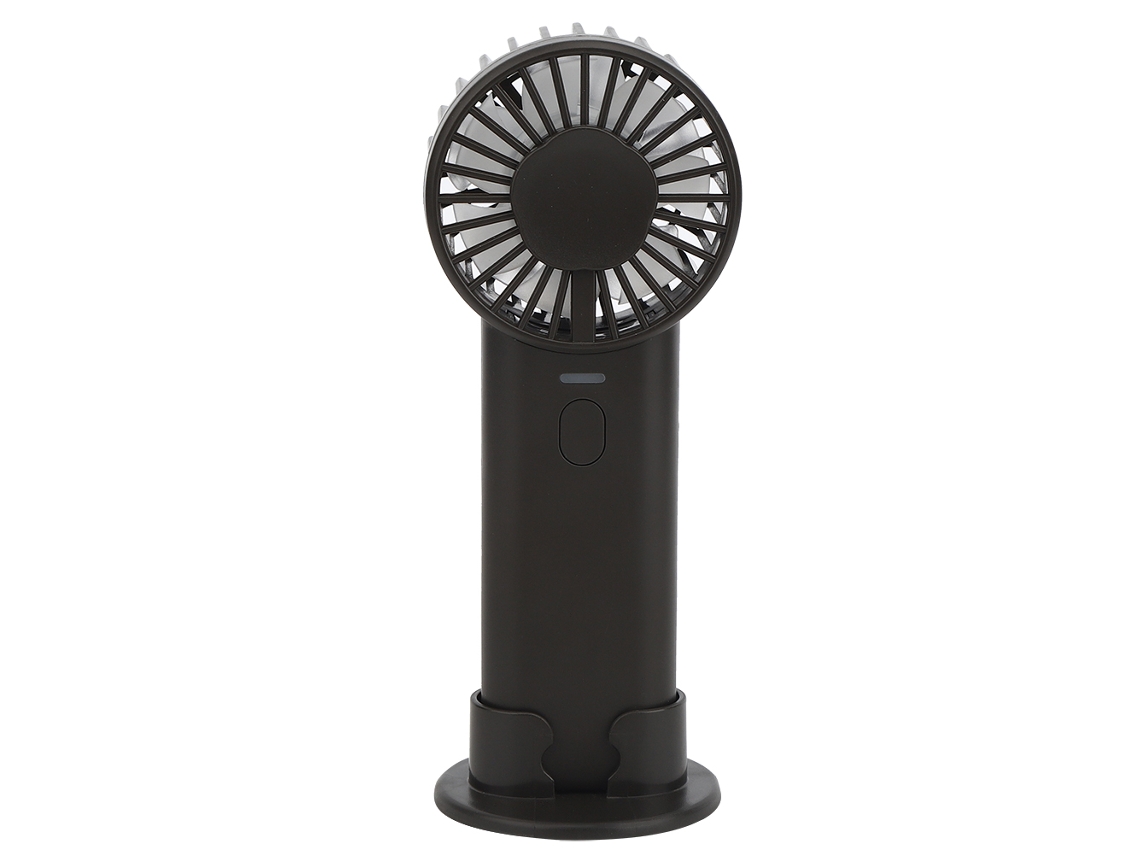 Ventilador Portátil Usb Multifuncional Pequeno Preto