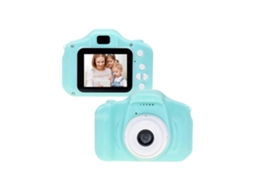 Mini Câmera Digital com Tela Lcd para Vídeo, Pequena Câmera Fotográfica, Brinquedo de Desenho Animado para Crianças, Fotografia Verde TAISHENGDA
