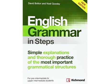 Livro English Grammar in Steps without Answers de David Bolton e Noel Goodey (Inglês)