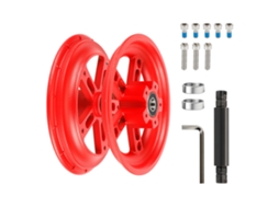 Roda Traseira De Liga De Alumínio Com Aro Dividido Para Scooter Elétrico 8.5 Polegadas Compatível Com Pro/pro2 Acessório De Pneu Sólido