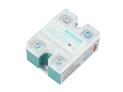 Relé monofásico de estado sólido com controle CC Zyg d4840 40A 4 32V Entrada Indicação LED 24 480V Carga