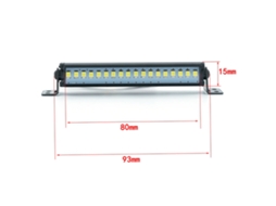 Kit De Luzes Led Para Carro Rc 18pcs Para 1/10 Traxxas Trx-4 Axial Scx10 90046 Rc4wd D90 Km2