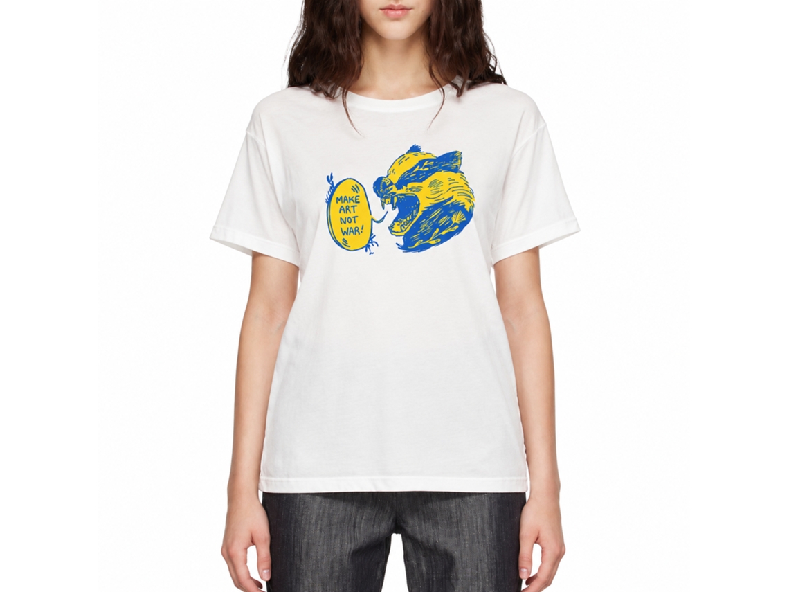 Rockinstone Art Not War 5am Roemer T-shirt Unique Designer Style