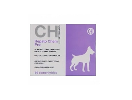 Hepato Chem para Perros Con Insuficiencia Hepática 60 Comprimidos CHEMICAL IBÉRICA