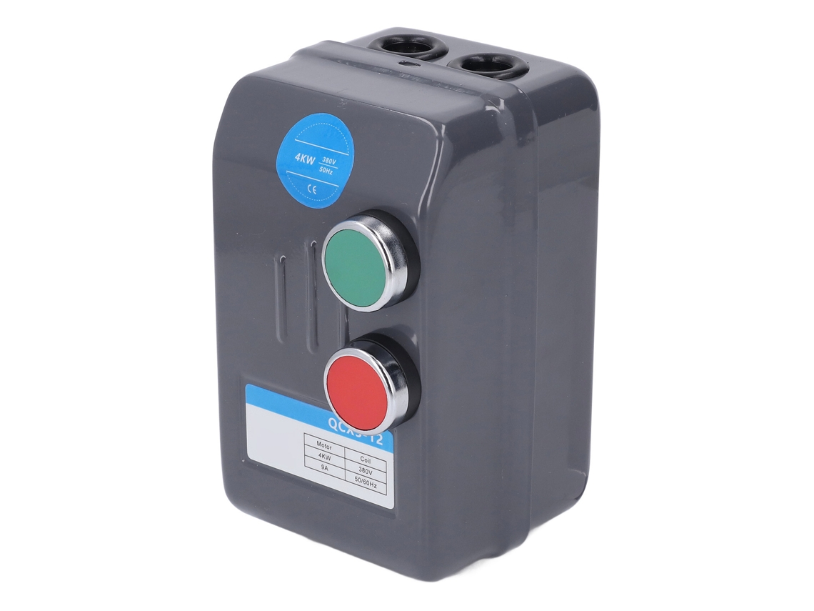 Iniciador Magnético De Motor Elétrico Trifásico 380v 4kw 6.8-11a Para Compressores E Água