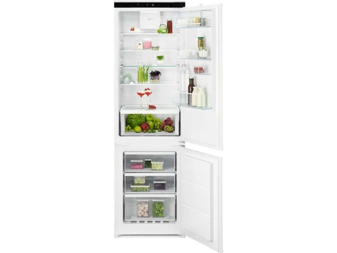 Frigorífico Combinado Encastre AEG OSC7G181ES (No Frost - 177.2 cm - 256 L - Branco)