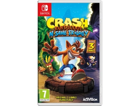 Jogo Nintendo Switch Crash Bandicoot N.Sane Trilogy