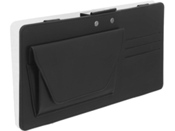 Suporte Para Óculos De Sol De Carro Com Clipe, Porta-cartões E Extensão Para Quebra-sol.