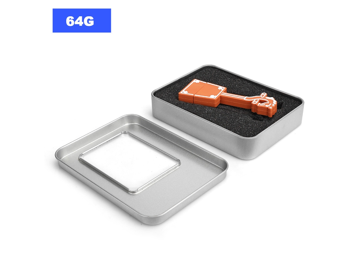 Pen Drive em Forma de Guitarra LAXISCREED 64g Multissistema
