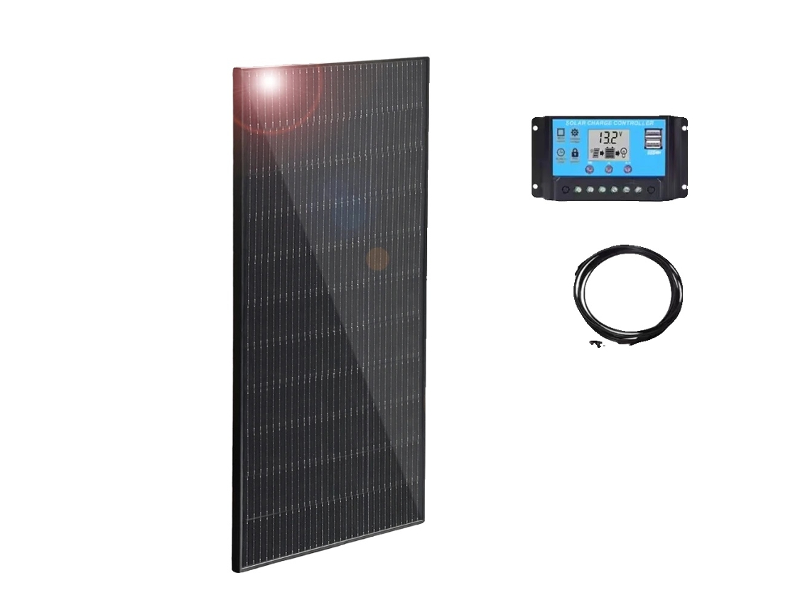 Painel Solar, Monocristalino, Design Leve, Kit De 150w 12v Oem
