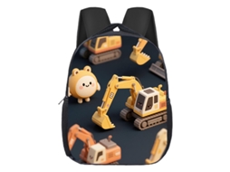 Conjunto Escolar 3 Peças, Infantil Com Mochila