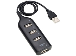 Hub Usb 2.0 Com 4 Portas, Divisor Usb Para Laptop, Receptor E Acessórios De Computador Pzcc Aquaforge