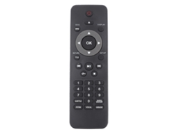 Controle Remoto Reposição para Reprodutores de DVD Philips DVP5982C1/37B, DVP3350K, DVP3386K e DVP3310K | S/MARCA