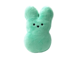 Boneco De Pelúcia De Coelho Páscoa Peeps Ornament Decoração Cartoon (verde)