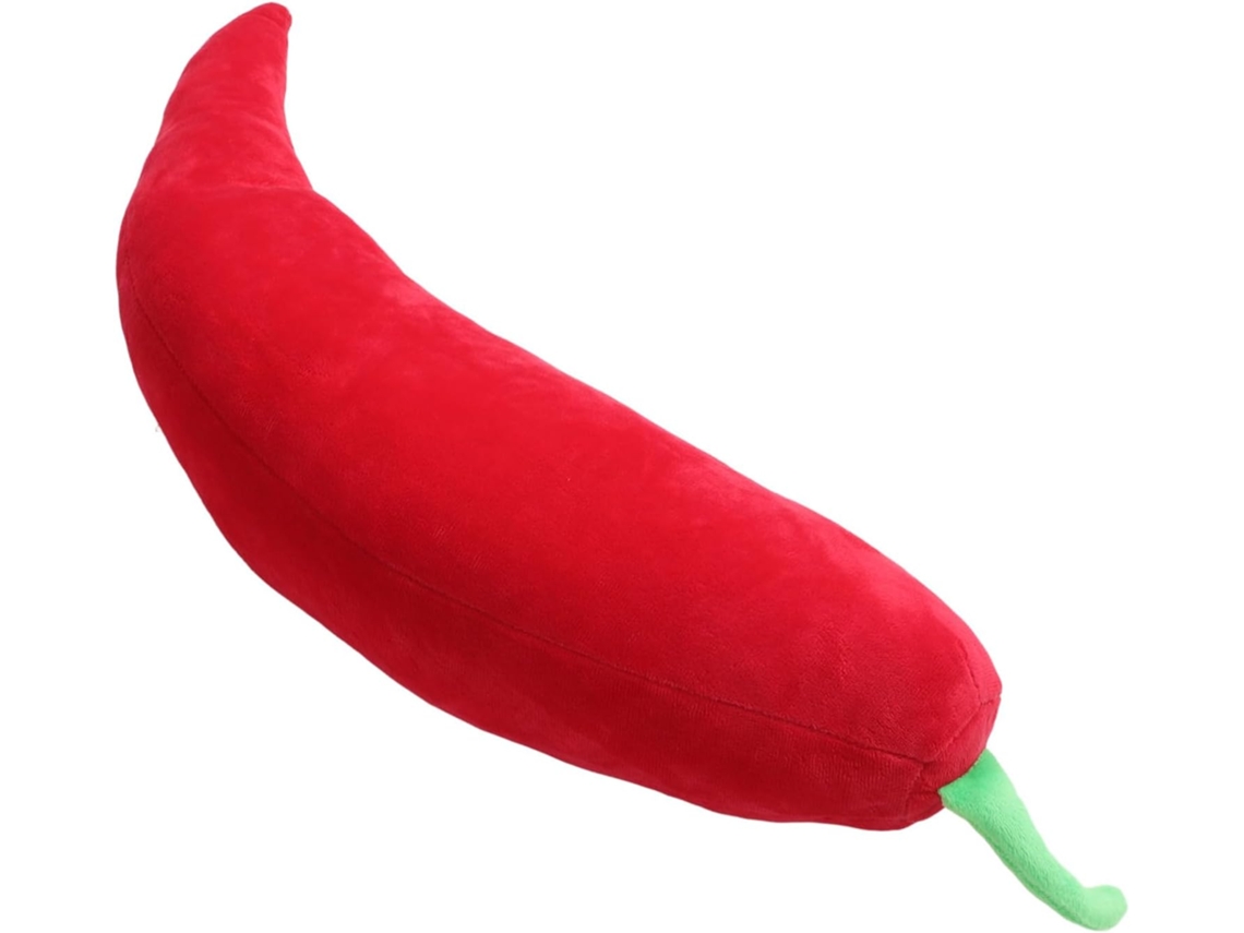 Pimenta De Pelúcia Realista Para Brincar Na Cozinha E No Supermercado