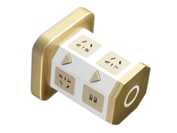 Laxiscreed Versátil Regua De Tomada Vertical Com Usb E Carregamento Sem Fios
