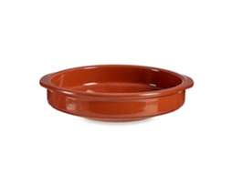 Caçarola Redonda De Cerâmica Refratária. 24 Cm De Diâmetro.