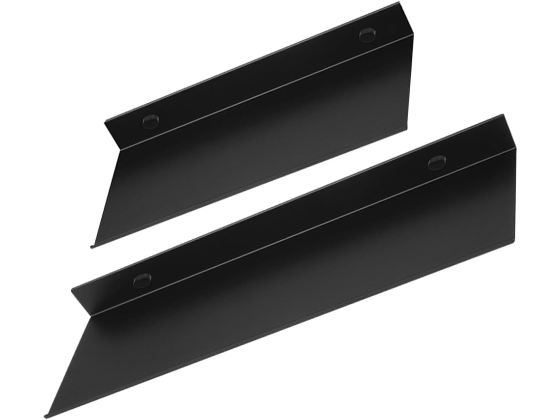 Conjunto De 2-prateleiras Flutuantes Parede Para Banheiro, Em Metal, Para Armazenamento De Objetos Na Cozinha E No