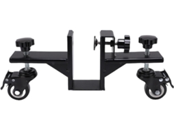 Carrinho Para Painel De Porta Jeanoko Heavy Duty Com Rodas Giratórias 360 Graus Fácil Instalação Em Portas Correr
