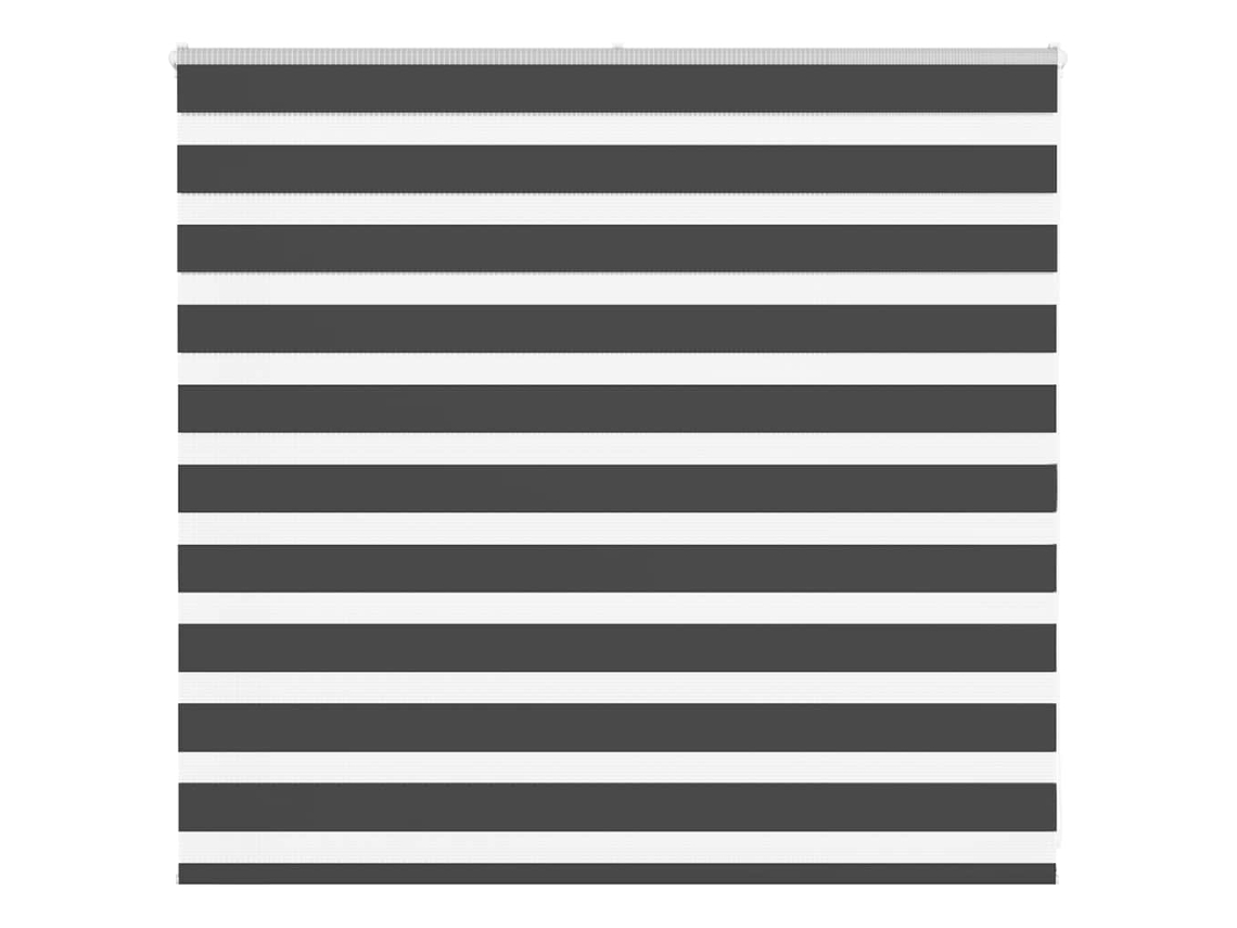 Vidaxl Cortina De Zebra 160x100 Cm Largura Do Tecido 155,9cm Poliéster