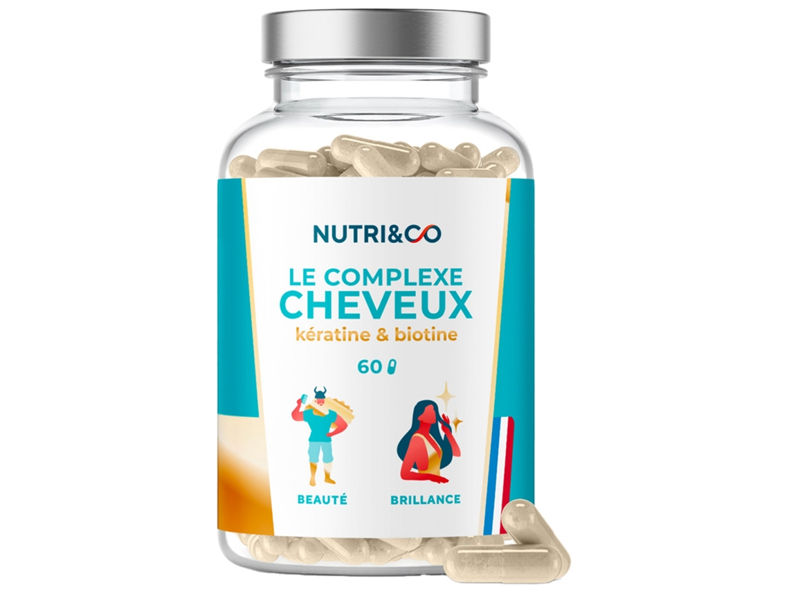 NUTRI&CO Complexo Capilar 60 Cápsulas