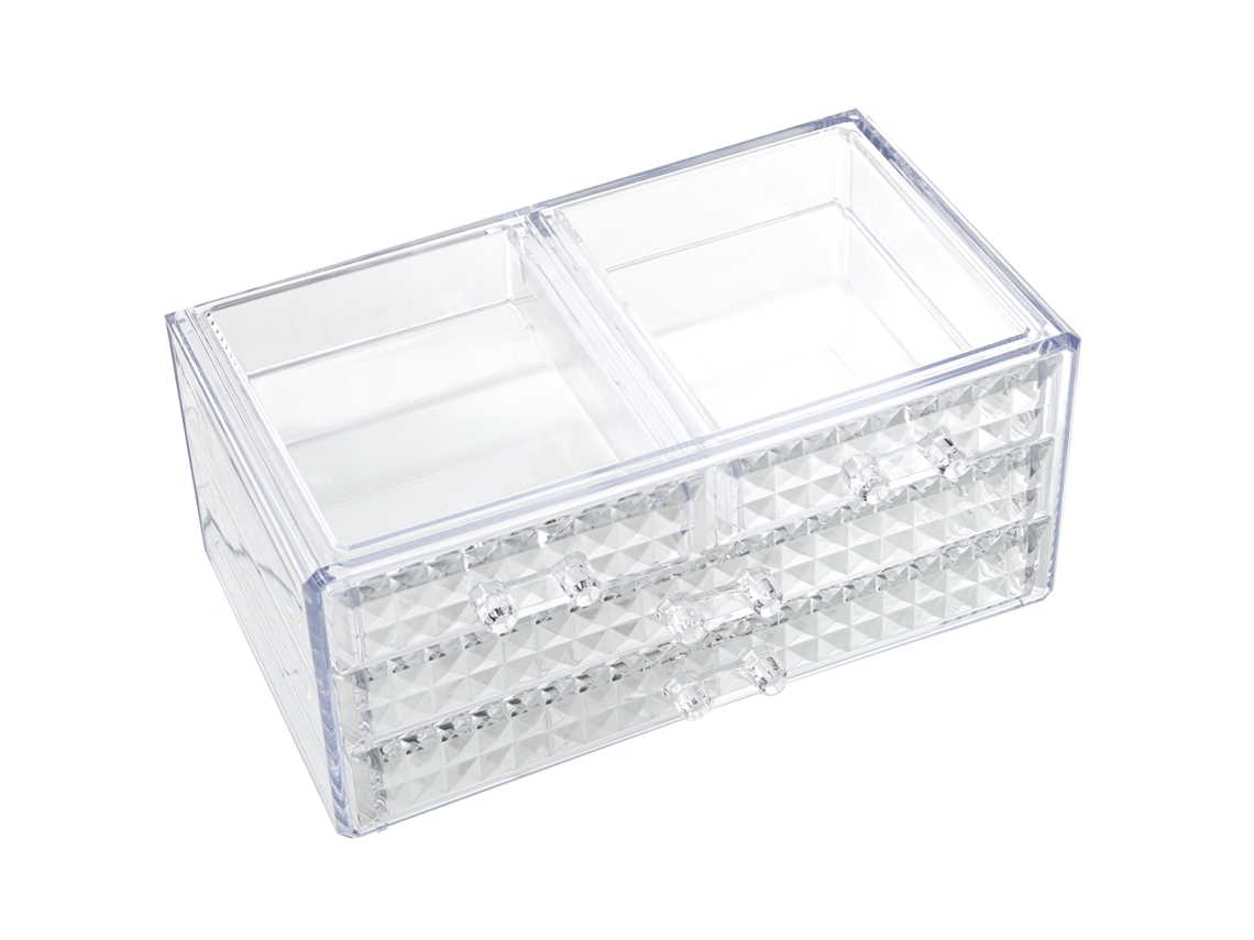 Organizador cosmético transparente
