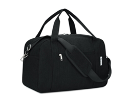 Mala de Viagem Dobrável 20 Litros para Avião, 40x20x25cm, Uso na Cabine . AQUAFORGE (preta)