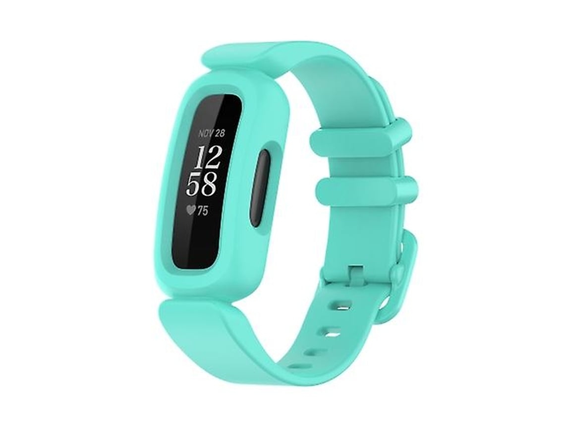 Lurelia Pulseira, Compatível Com Fitbit Ace 3 De Silicone Integrada Blue Lake