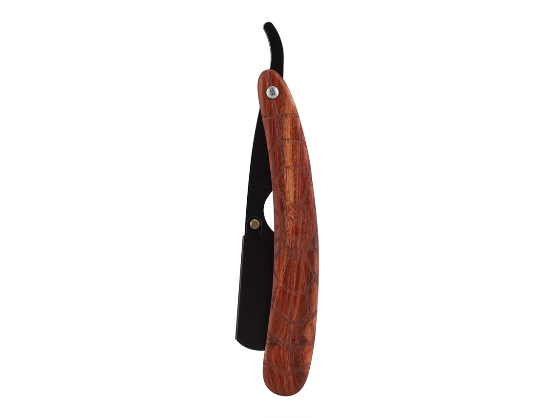 Suporte Para Barbear Manual Clássico Com Cabeça Rotativa E Handle De Madeira Natural Para Barbear Rostro