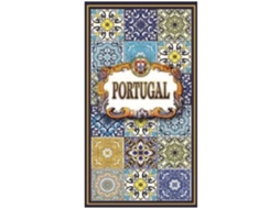 Toalha De Praia Microfibra Azulejos Grandes Portugal