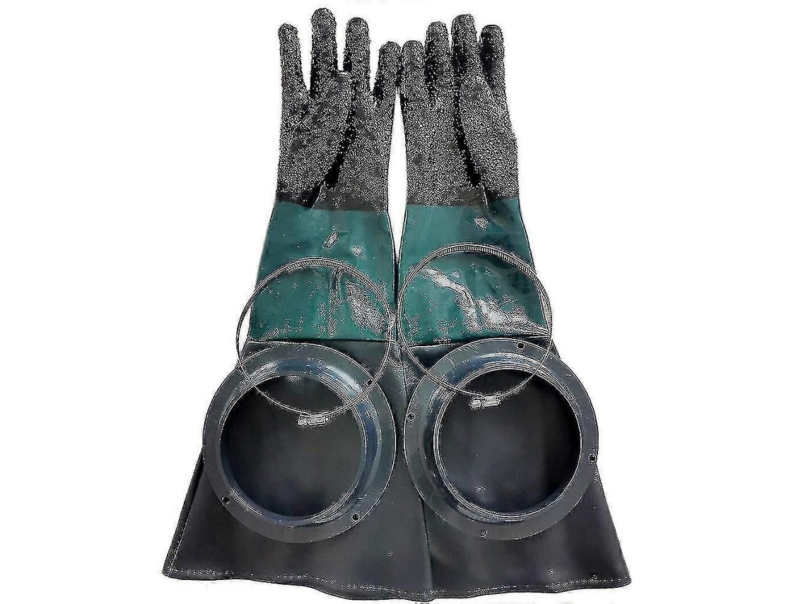 Luvas Para Jato De Areia Com Anéis De Vedação, 60cm