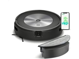 Aspirador Robô IROBOT Roomba Combo J5 MAX (Outlet Caixa Aberta - 2-em-1 - Grafite)