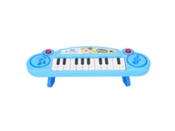 Primerox brinquedo Piano Eletrônico Infantil Educativo Música Presente para Crianças Meninas Azul