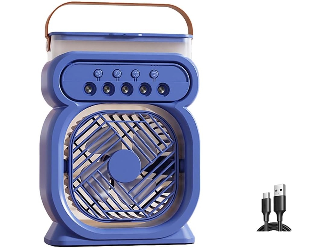 Ventilador de Pescoço EIFSON Portátil Sem Pás 5 Velocidades 360°