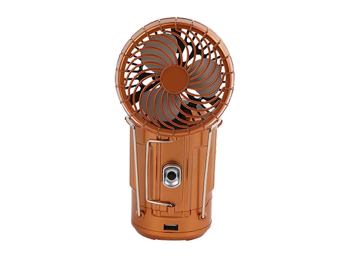 Lanterna Led Recarregável Com Ventilador Solar Para Barraca De Acampamento Olysi Shop