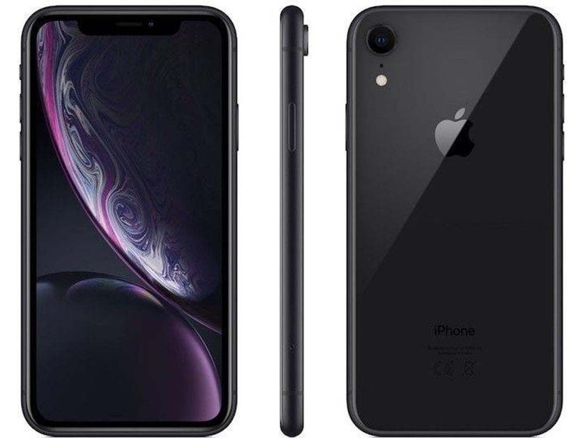 iPhone XR APPLE (Recondicionado Marcas Mínimas - 6.1'' - 128 GB - Preto)