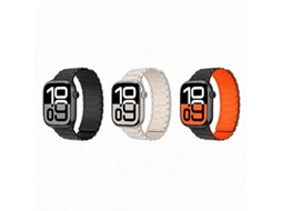 3 Pcs Bracelete Para Apple Watch 42/44/45/46/49mm Cuich