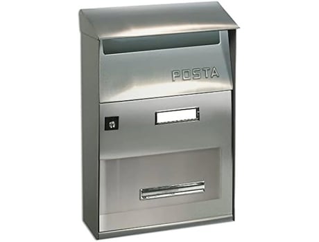 Caixa Postal Alubox Ft Evo Acc. 22 X 32,5 Ftixl Alumínio Face Única Individual
