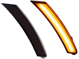 Luz De Posição Sinalização Lateral Em Led Âmbar Para Pontiac Solstice E Saturn Sky 2006-2010 Substitui As Luzes