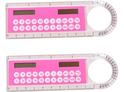 Conjunto De 2 Calculadoras Digitais Básicas Mini Calculadora Para