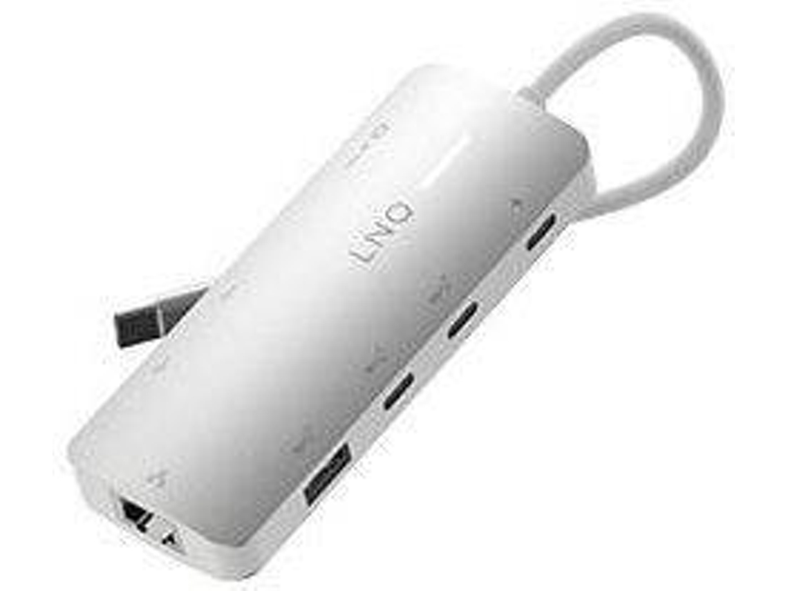 Adaptador Hub LINQ - LQ49081PS (8 em 1 - Usb-C)
