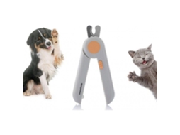 Cortador de unhas LED para animais de estimação