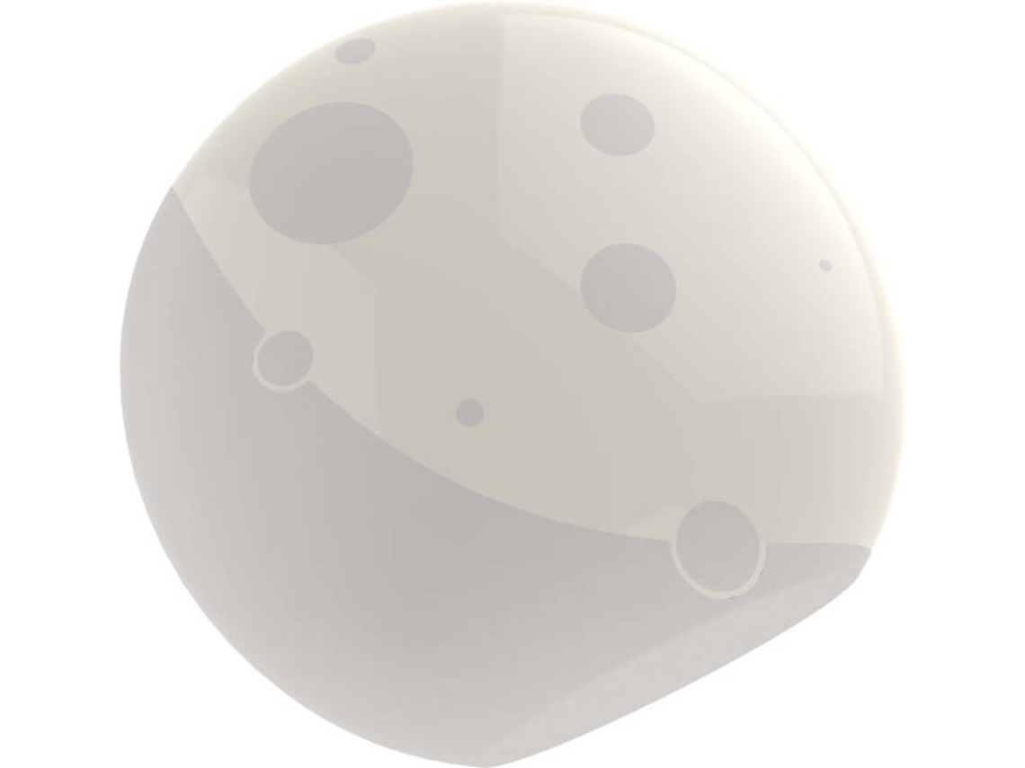 Coluna Bluetooth MOJIPOWER Lua (2 W - Autonomia: até 3 h - Cinzento)