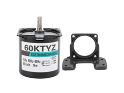 Motor Síncrono Ca 14w de Ímã Permanente YURU de Alta Torção com Eixo Central Controle 2 way 50rpm/min Ac110v para Indústria Automatizada