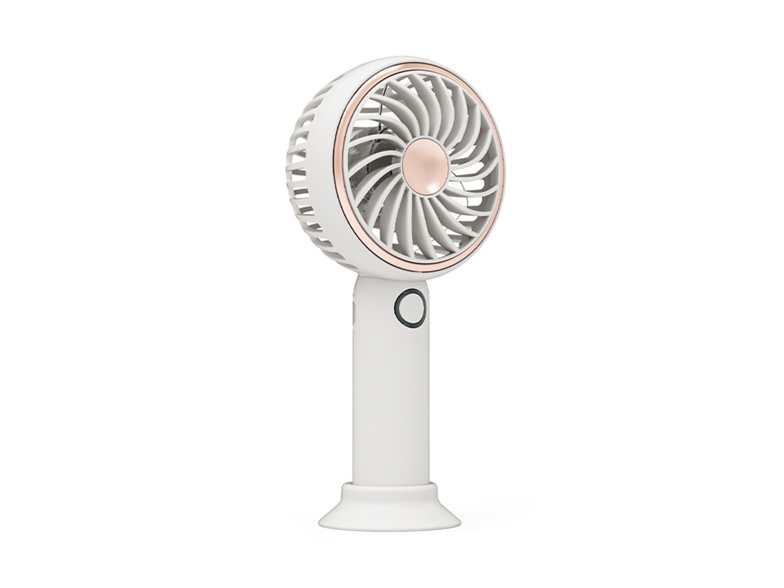 Ventilador Portátil Recarregável Com Velocidade Ajustável