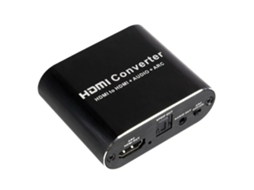 Extrator De Àudio Hdmi 3d 1080p 4k