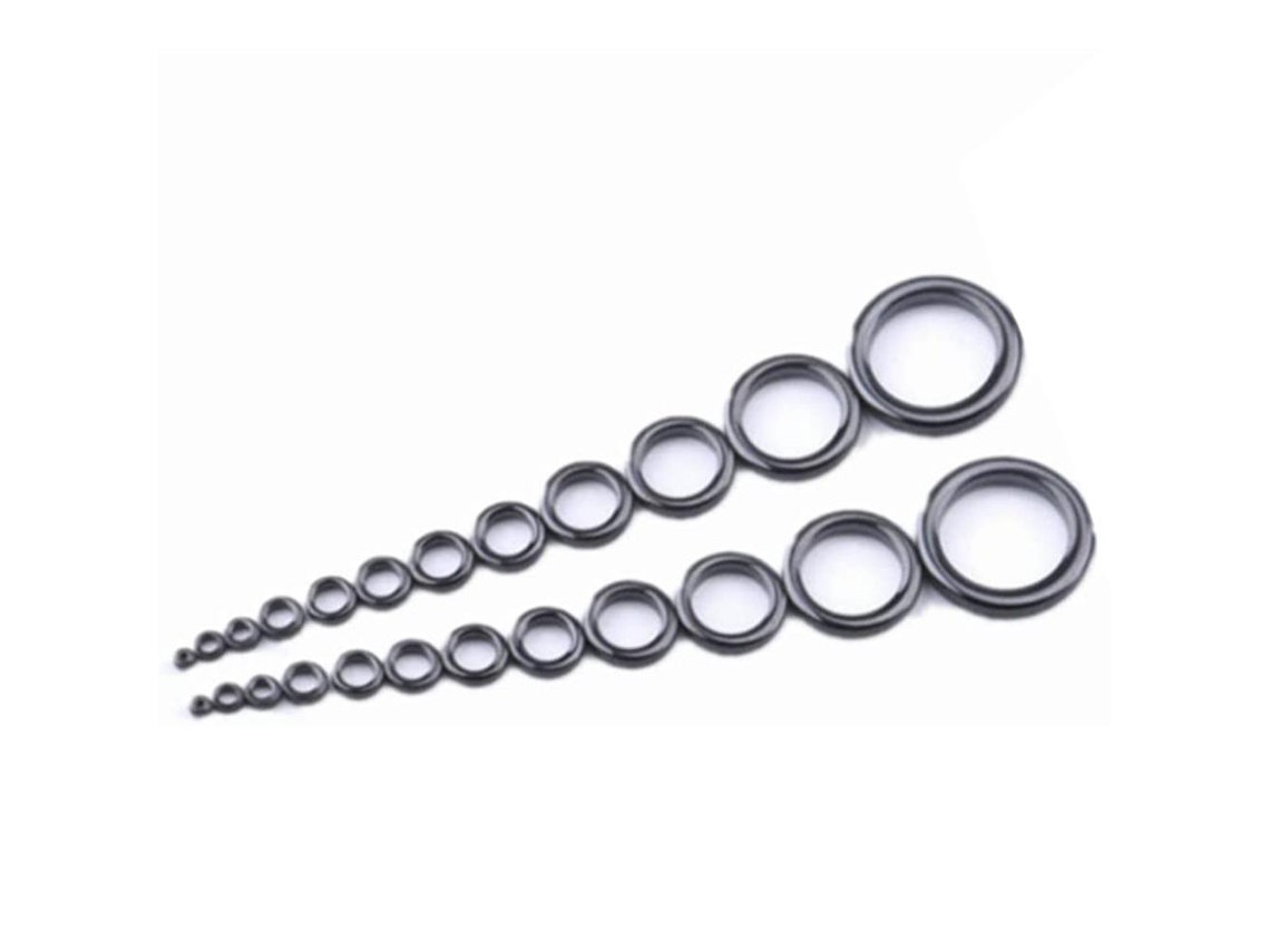 Kit Reparo Vara Pesca 12 Tamanhos Anéis Cerâmica